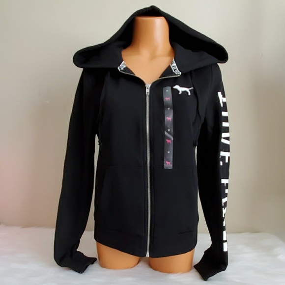 PINK Victoria's Secret Tops - Size M PINK VICTORIA'S SECRET FULL ZIP
